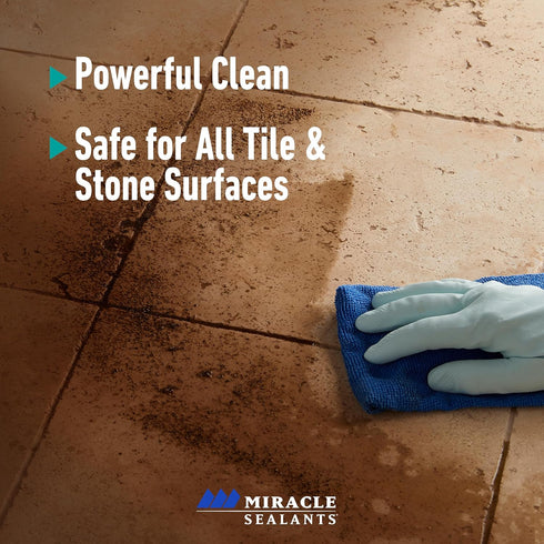 32 oz Miracle Sealants Tile & Stone Cleaner Concentrate for Natural Stone, Tile & Grout