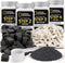 NATIONAL GEOGRAPHIC Rock Tumbler Media, Ultimate Rock Polishing Supplies Kit, 1.5 Pounds of Ceramic Pellets, 4 Stage