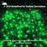 5ftx5ft 100LED HISHINY Christmas Net Lights Outdoor, Green Wire, Connectable Bush Mesh Net Lights String