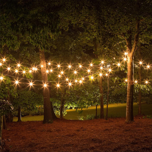 1W S14 Bulbs, 15-Pack Newhouse Lighting Outdoor Weatherproof LED Replacement String Light Standard Base