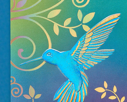 Hummingbird (12-Count) Papyrus Blank Cards with Envelopes