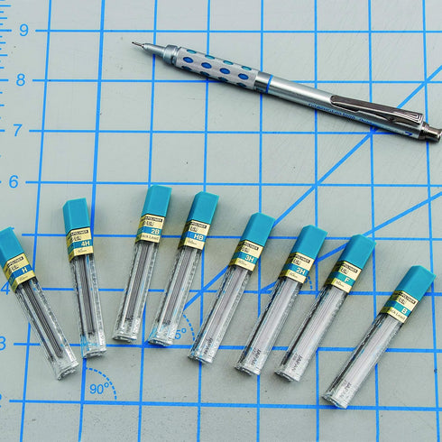 Pentel Super Hi-Polymer Lead Refill, 0.7mm Medium, 3H, 144 Pieces of Lead (50-3H)