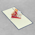 Mountain Bike Pop Up Card, Blank 3D Card with Envelope, Bike Birthday Card for Boss, Dad, Son, Outdoorsy Men