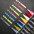 Loddie Doddie Liquid Chalk Markers, Dust Free Chalk Pens, 6mm Reversible Bullet & Chisel Tip, Pack of 16