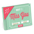 Knock Knock Why I Miss You Fill in the Love Book - Fill-in-the-Blank Gift Journal