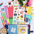 Mirida Planner Stickers – 1867 Daily Icons and Inspirational Stickers for Adults Calendar, Classic Pack for Budget,