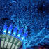 100 Count 26.9 Holiday Essence Blue LED Xmas String Light Green Wire Ft Incandescent Hanukkah Traditional Light