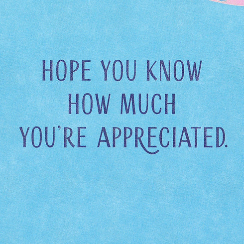 Nurse Appreciation Thank You Card - You're Truly Valued