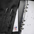 Rite in the Rain All-Weather 1/2" Ring Binder, 5 5/8" x 7 7/8", Black Binder (No. 7200)