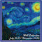 Wall Calendar 2025-2026, 18-Month Monthly Calendar from Jul. 2025 - Dec. 2026, 12" x 24" (Art Paintings)