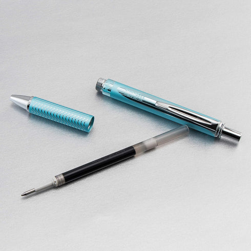 Pentel 163802 Alloy RT Liquid Gel Ink Retractable Pen, Medium Point