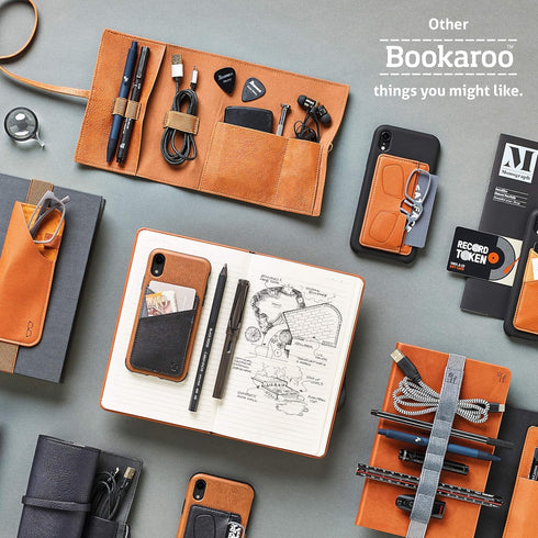 IF Bookaroo Pen, Soft Touch, Colour Coated Pen with Black Ink - NAVY