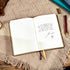 CAGIE 320 Pages Thick Hardcover Journaling Notebooks - Vintage Leather Journal for Writing (5.7" x 8.3", Blue)