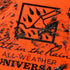 Rite in the Rain Weatherproof Top Spiral Notebook, 4" x 6", Orange Cover, Universal Pattern, 3 Pack (No.OR46-3)