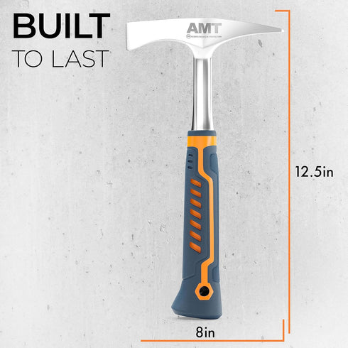 AMERICAN MUTT TOOLS 14 oz Welding Chipping Hammer, Slag Hammer, Chipping Hammer for Welders