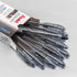 Pentel RSVP Razzle-Dazzle Ballpoint Pen, Black Barrel, Black Ink, Box of 12 (1.0mm)