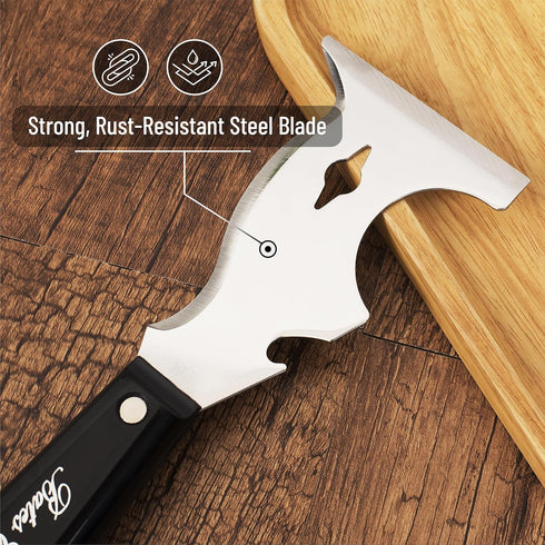 Bates 10 in 1 Paint Scraper Tool, Painters Knife, Putty Knife, Metal Scraper for Painting and Wood