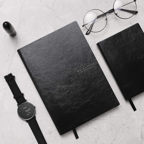 Daily to Do Checklist Notebook, Task Management Organizer Planner, Hardcover, A6 size, 110 Sheets