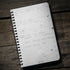 Rite in the Rain All-Weather Weekly Planner, Undated, Side-Spiral 4-5/8" x 7" (No. P52), Black