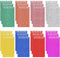 Mini Notepads for Kids Party Favors, Small Prism Spiral Notepads, 3.9 x 2.4 Inch, 48 Pcs
