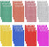 Mini Notepads for Kids Party Favors, Small Prism Spiral Notepads, 3.9 x 2.4 Inch, 48 Pcs