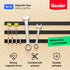 GAUDER Magnetic Tape with 3M Adhesive, Strong Self-Adhesive Magnet Strip, 10 ft x 0.6 in