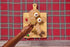Mud Pie Kraft Christmas Paper, Board Approx 12 1/2" x 9 1/2", Gingerbread