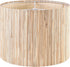 GOSO 13" Straw Boho Lamp Shade for Table Lamps Floor Lamp,Medium Yellow