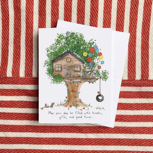 Salty Home Summer (Set 12 Preppy Days Greeting Cards of assorted designs)