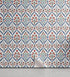 Ambesonne Ottoman Peel & Stick Wallpaper Home, Turkish Traditional Ceramic Tulip Patterns