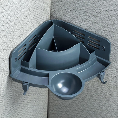 Officemate Verticalmate Corner Organizer, Gray, 8.5 inches X 11 inches