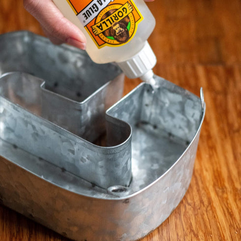 Gorilla White Gorilla Glue, Waterproof Polyurethane Glue, 2 Ounce Bottle