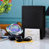 3d 80mm 3.15inch Solar System Model Galaxy Crystal Ball - Saturn Shape Outer Space Astronomy Gifts Room Decor Unique
