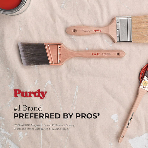 Purdy 3 inch Nylox Series Mode Flat Trim Paint Brush, 144228230