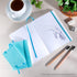 Pentalic 3" x 4" Pocket Sketchbook Traveler Journal - 160 Pages, Turquoise