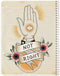 BookFactory Left-Handed Notebook, NotRight (Lefty) 120 Pages, 8.5'' x 11'', Wire-O