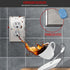 ENERLITES Elite Series Duplex Receptacle with Stainless Steel Wall Plate, Tamper-Resistant Outlet, 15A 125V