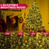 1200 Outdoor,394 8 Joiedomi LED Christmas Lights FT Warm White Christmas Tree Lights with Modes Timer, PVC Clear Wire