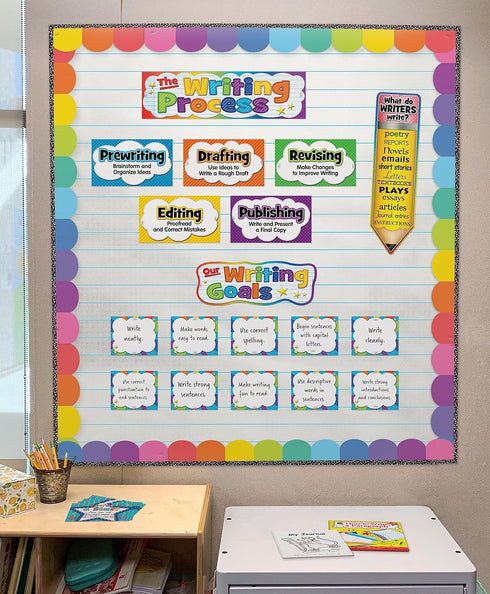 Teacher Created Resources Lined Better Than Paper Bulletin Board Roll