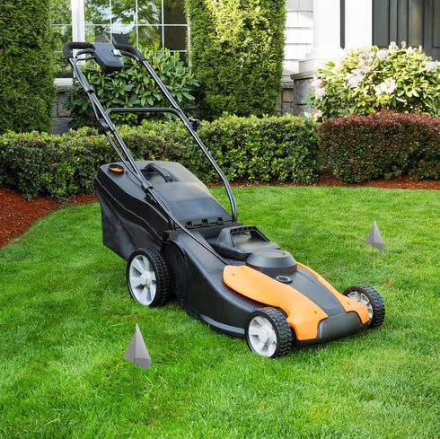 50 Pack Marking Flags, Yard Flags 12 x 2.5 x 3.5 Inch for Lawn, Landscape Survey, Sprinkler, Irrigation Flags (White)