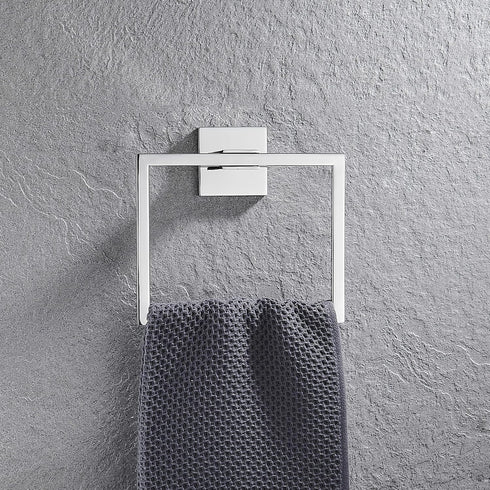 Hand Towel Bar, Bathroom Accessories Towel Holder, SUS304 Stainless Steel Wall Mounted Rack