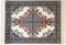Beautiful Oriental Rug Style Mousepad, Beige Miniature Carpet Computer Mouse Pad, Rectangular Non-Slip Office