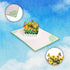 CUTE POPUP - Happy Birthday Pop Up Card, Sunflower Design, Thinking Of You, Get Well Soon Card