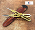 Professional Artist Proportional Scale Divider Drawing Tool (Brass, 9"/Leather Case).