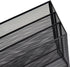 Mind Reader Vertical File Storage - Desktop Organizer, Metal Mesh, 12.5" L x 3.75" W x 11.5" H, Black