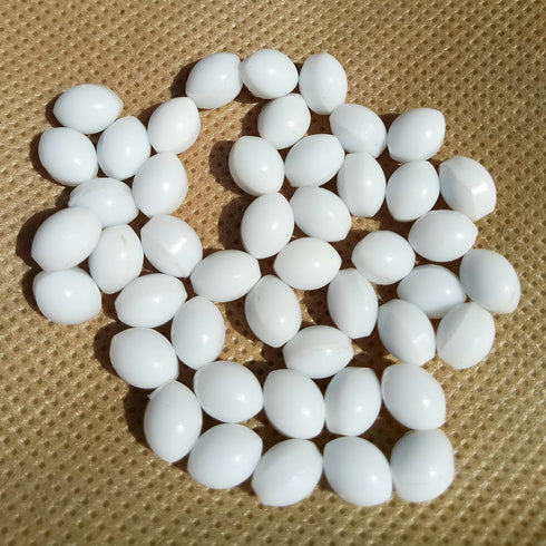 Magnetic Stirrer Stir Bar PTFE Magnetic Mixer, 10pcs Olive Shape Stir Bars (6X8mm)