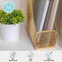 Martha Stewart Ryder Gold Mesh Metal Magazine File Holder, Desktop Organizer (9.75 x 3.75 x 11.5)