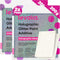LEVAKA Holographic Silver Glitter Paint Additive for Walls - 14.11oz with 2 Buffing Pads