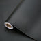Black Contact Paper, 15.7"x118" Peel and Stick Wallpaper, Matte Self-Adhesive Decorative Contact Paper for Cabinets
