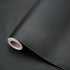 Black Contact Paper, 15.7"x118" Peel and Stick Wallpaper, Matte Self-Adhesive Decorative Contact Paper for Cabinets